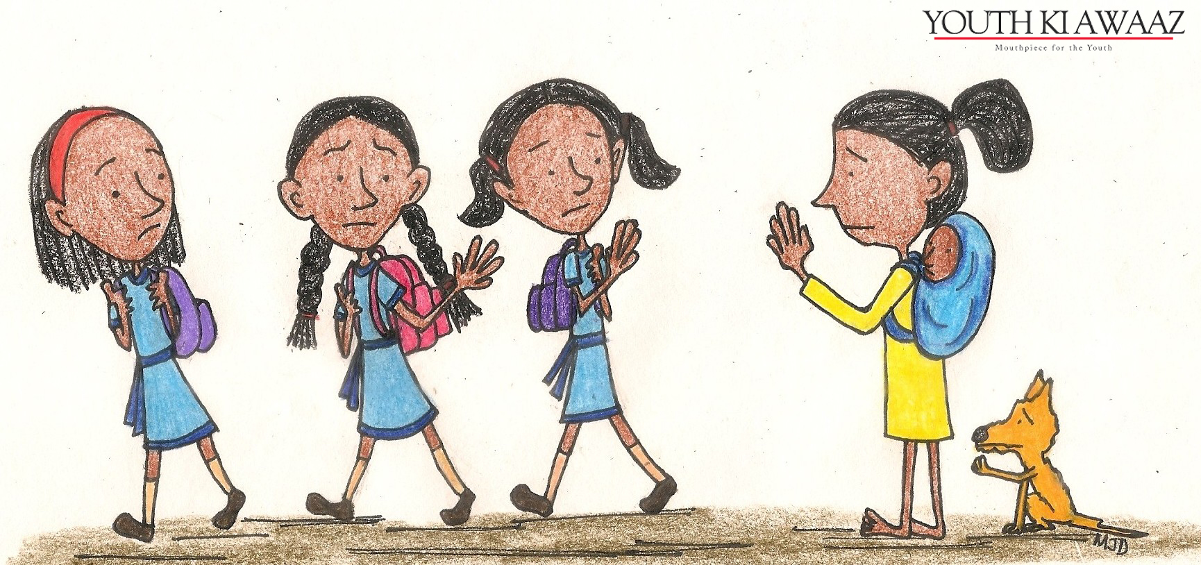 Doremai’s Illustrations and Their Attention on Issues Facing Children in India | Leher NGO in India | Child Rights Organization