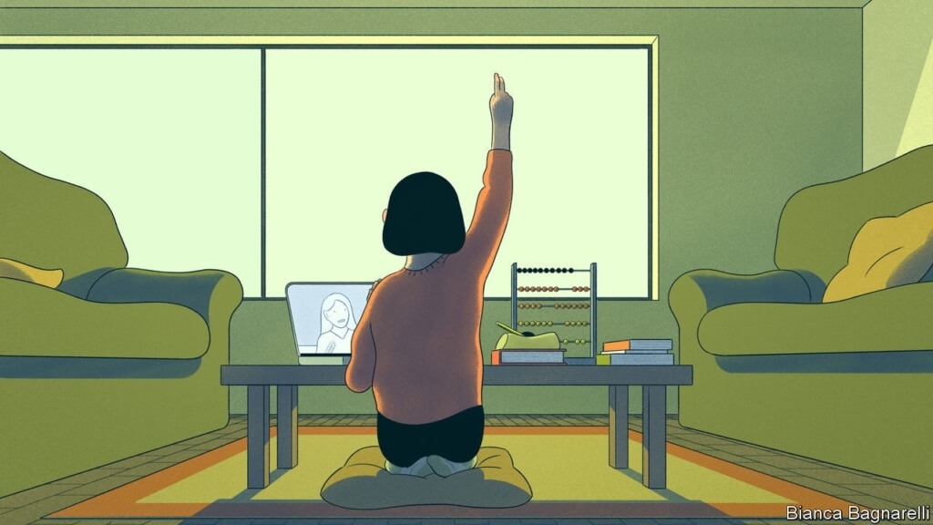Lockdown Education - Illlustration by Bianca Bagnarelli