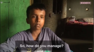 Video by Anubha Bhonsle - A child in Assam talking about his problems with online education