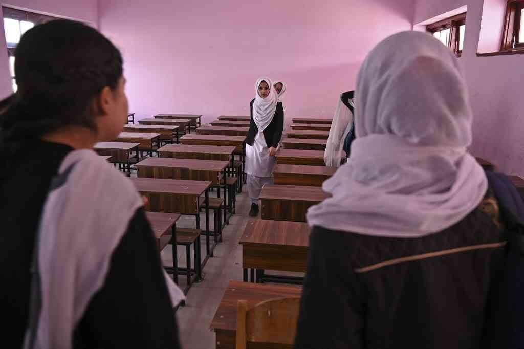 Children in a classroom